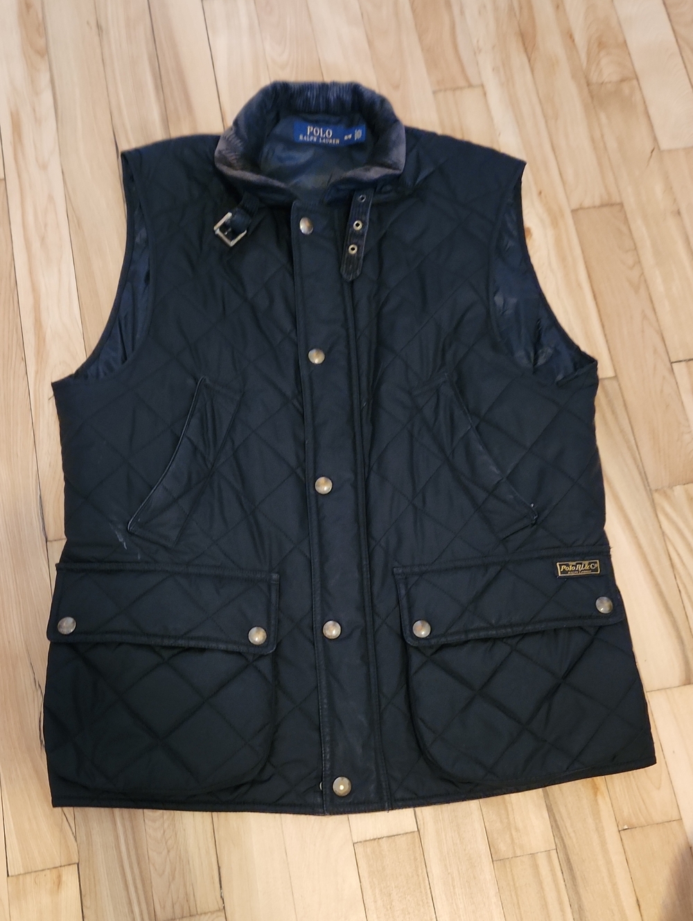 Polo by Ralph Lauren Quilted Dark Blue Vest